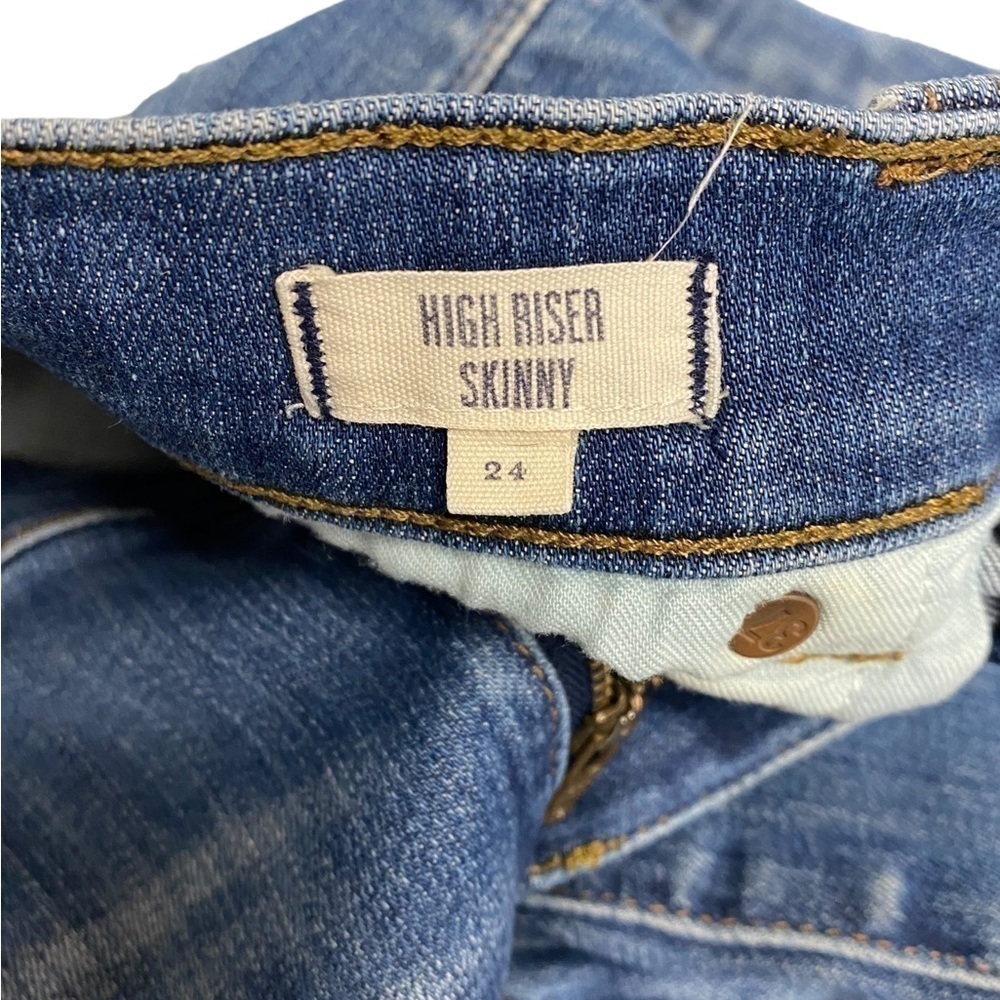 Madewell high riser skinny‎ size 24. - Picture 5 of 14
